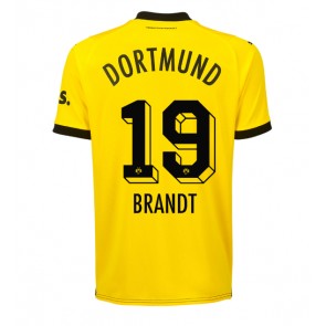 Borussia Dortmund Julian Brandt #19 Hjemmebanetrøje 2023-24 Kort ærmer